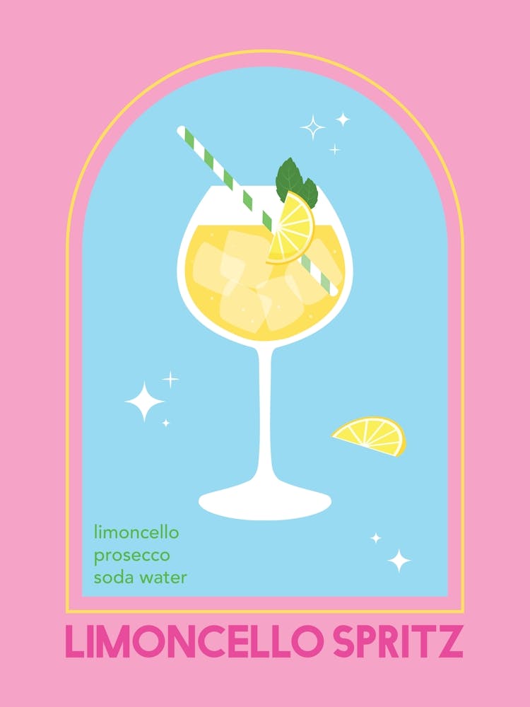 Limoncello Spritz Cocktail