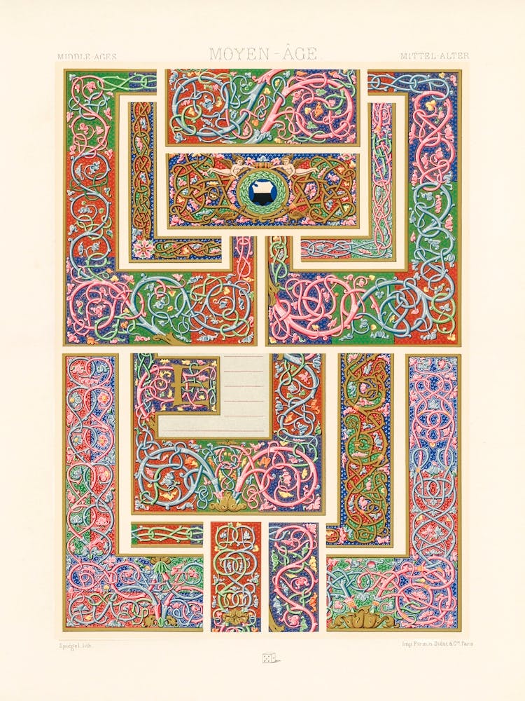 Middle Ages Pattern, Albert Racine 9