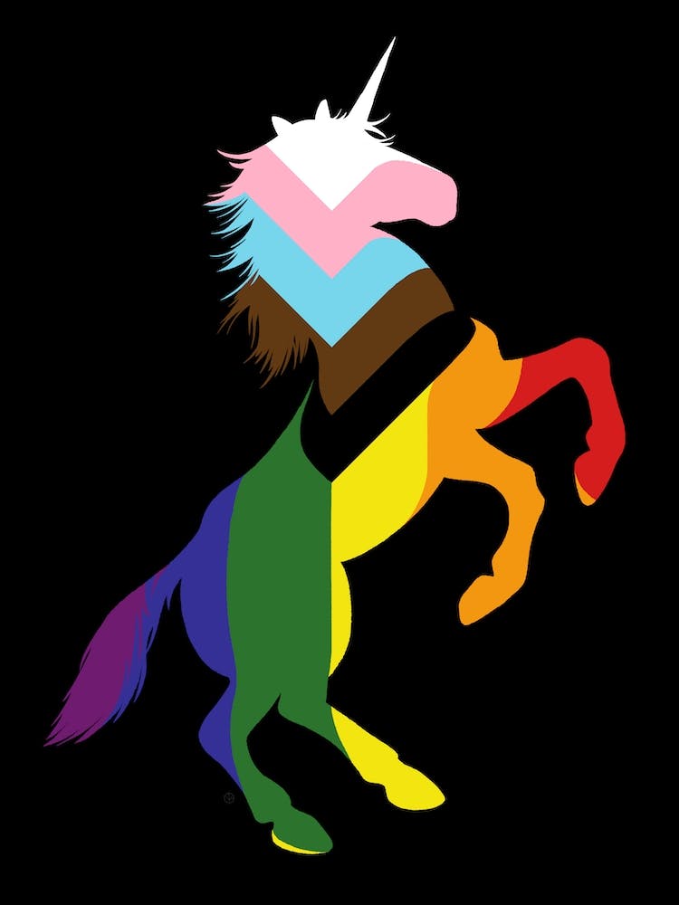 Pride Unicorn Rainbow