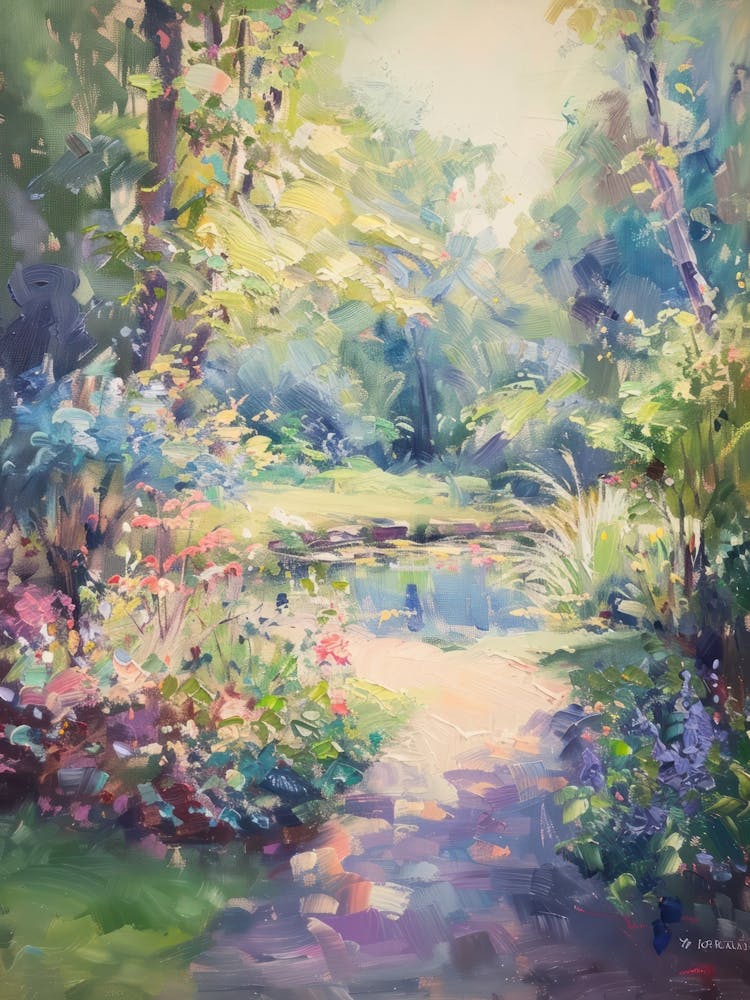  Floral Garden Enchanted Pond 3