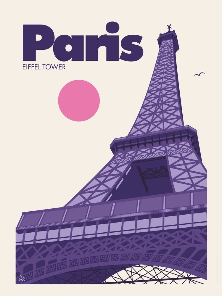 Paris, Impression de Voyage (Violet) 1