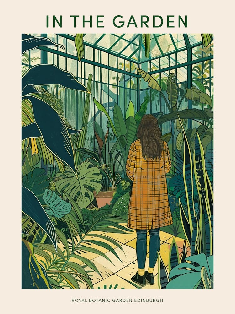 In The Garden Poster Royal Botanic Garden Edinburgh United Kingdom 5