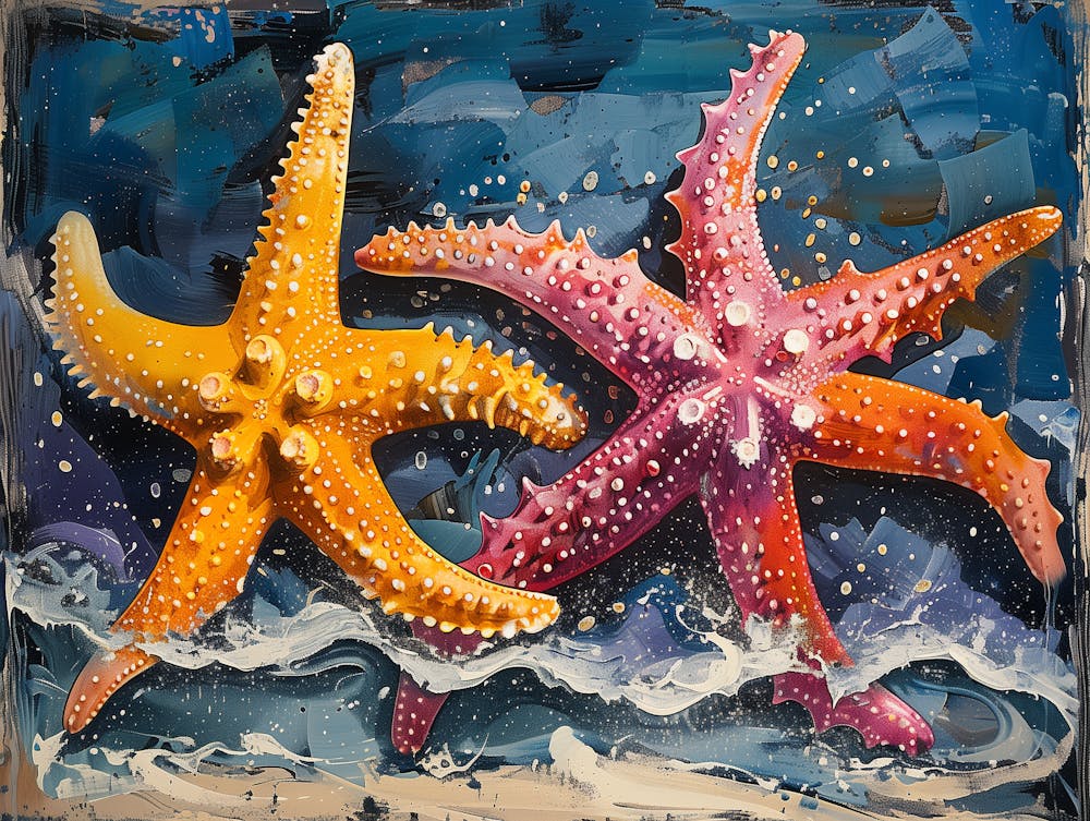Starfish On The Beach 9