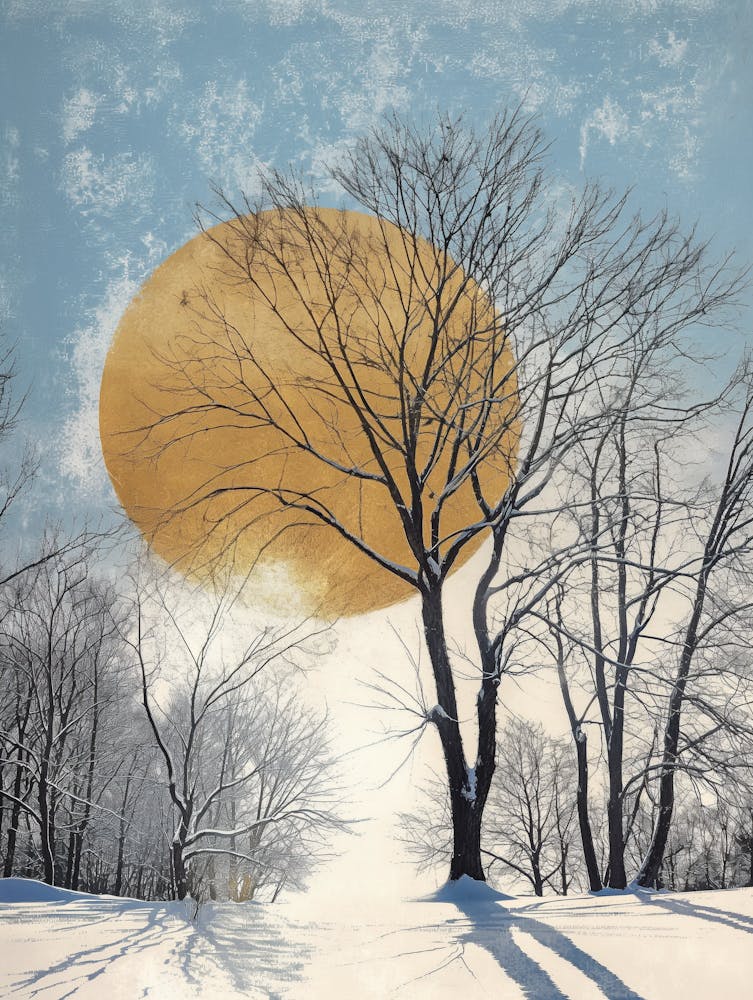 Sun In The Snow