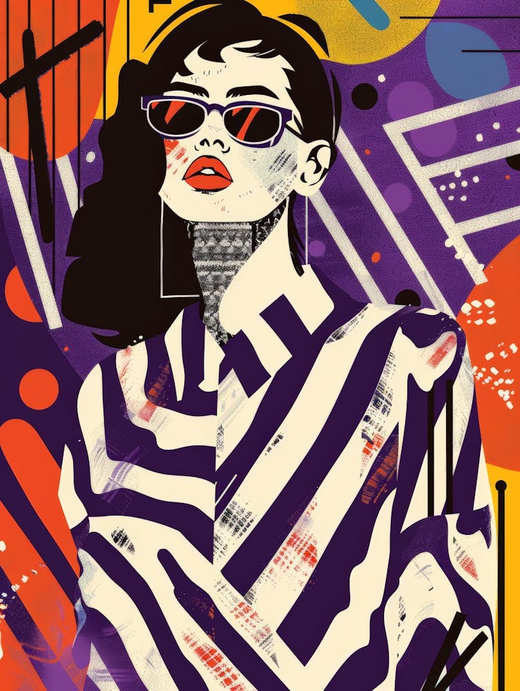 Abstract Fashion Illustration