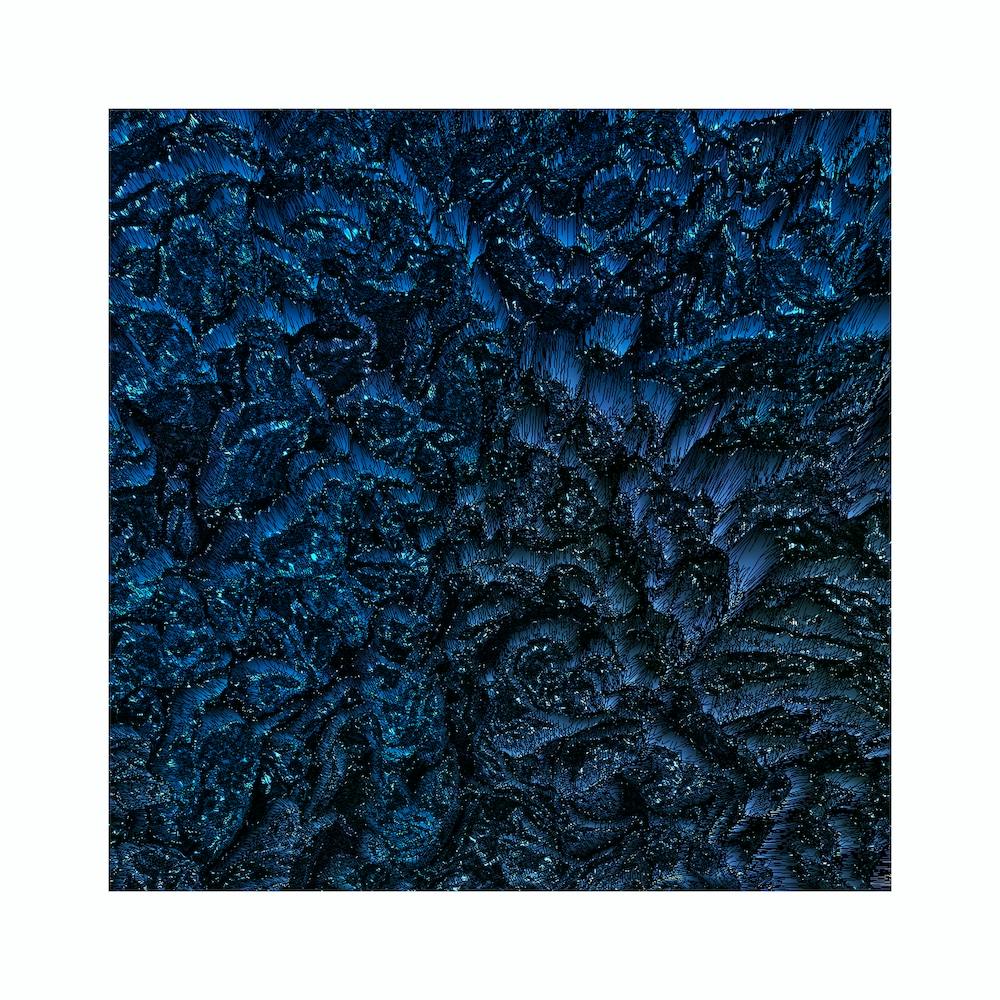 Shining dark blue
