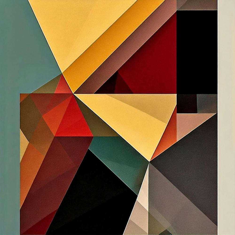 Abstract Geometric Painting 3