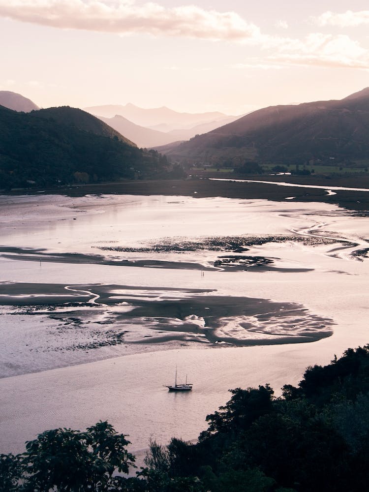 Sunset Over The Inlet