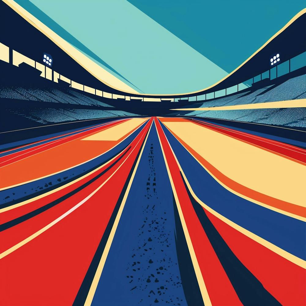 A Track And Field Competition Vector Design Illu 1718703173 1