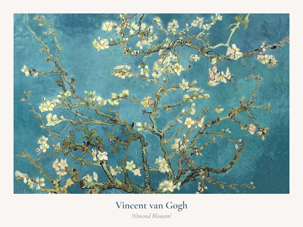 Almond Blossom, Vincent Vangogh Poster