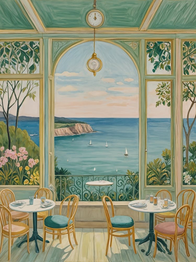 Cafe At The Seaside