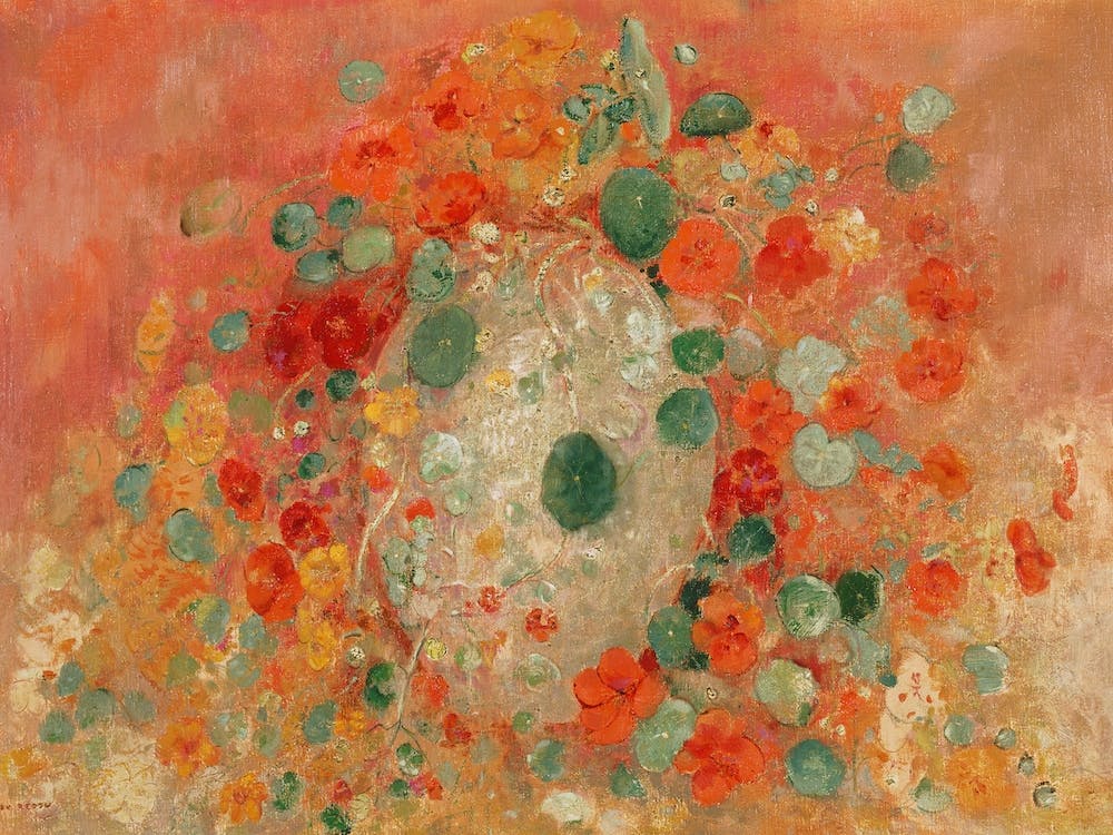 Nasturtiums, Odilon Redon