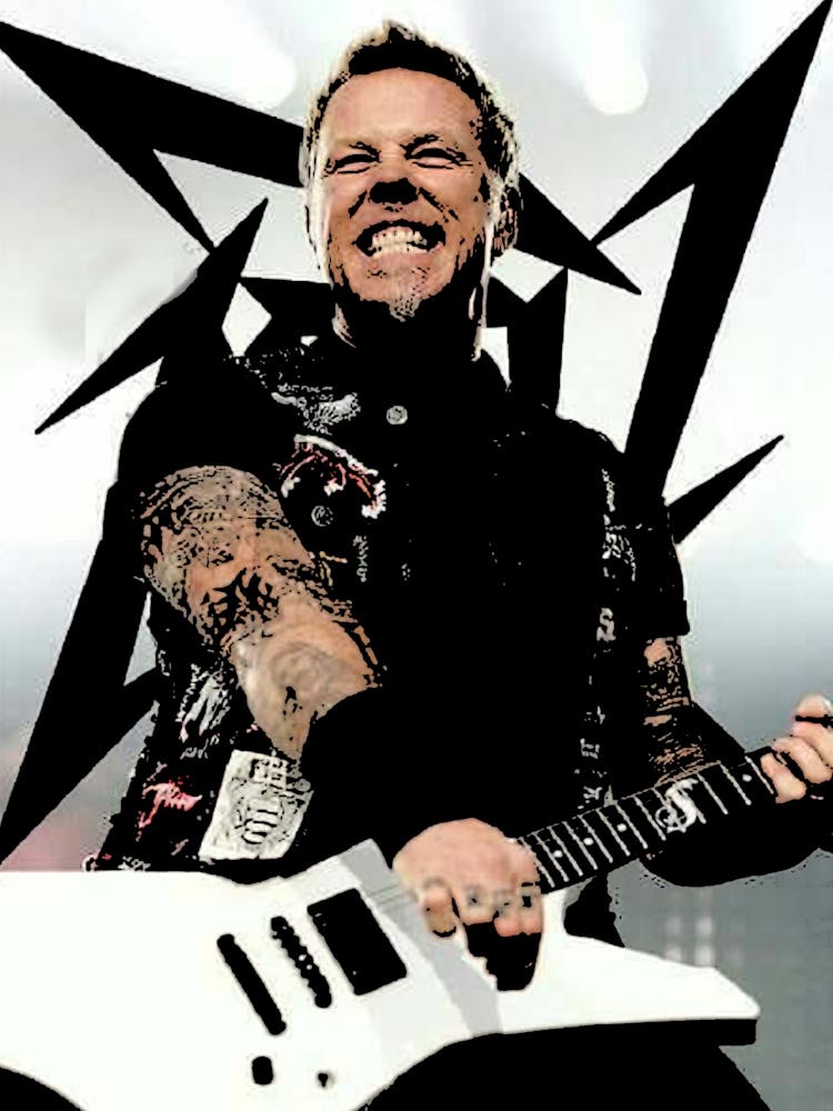 James Hetfield Metallica band music