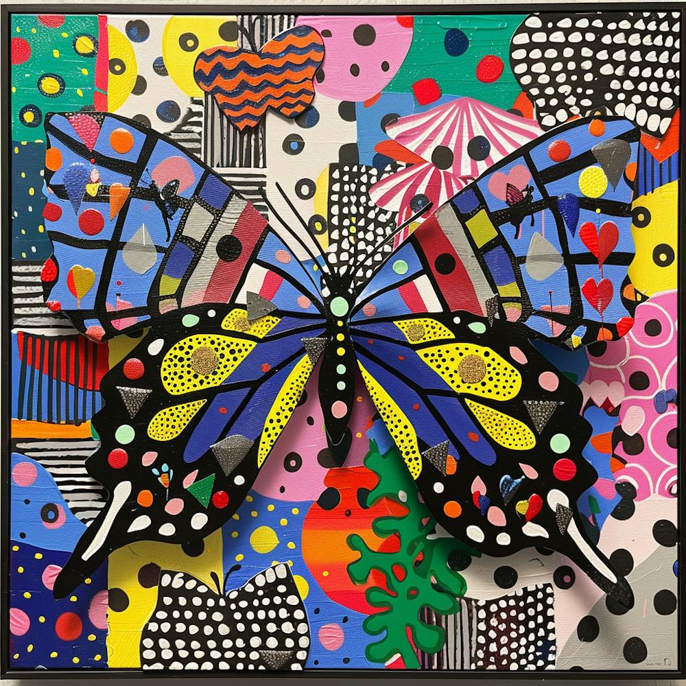 Butterflies in Garden