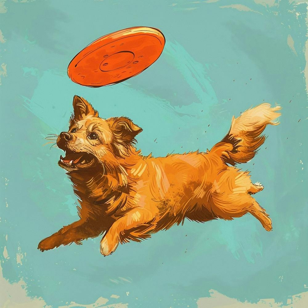 Frisbee Dog 3