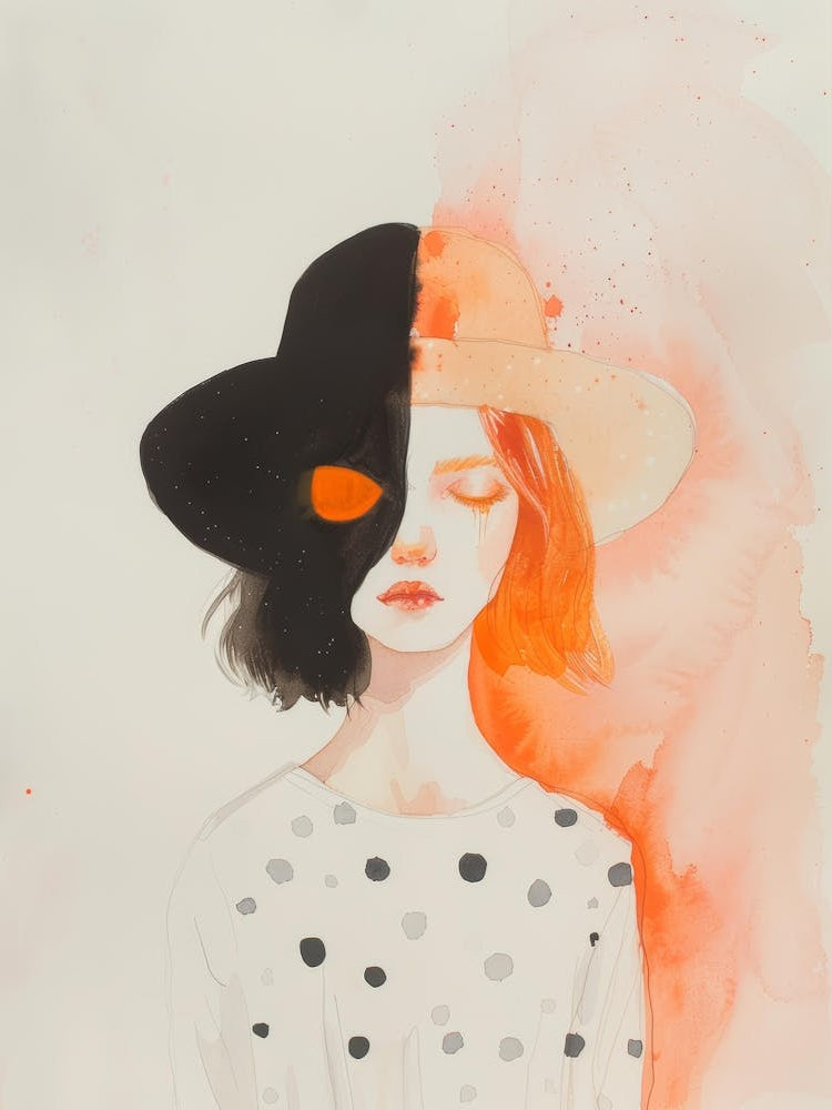Girl In A Hat 16