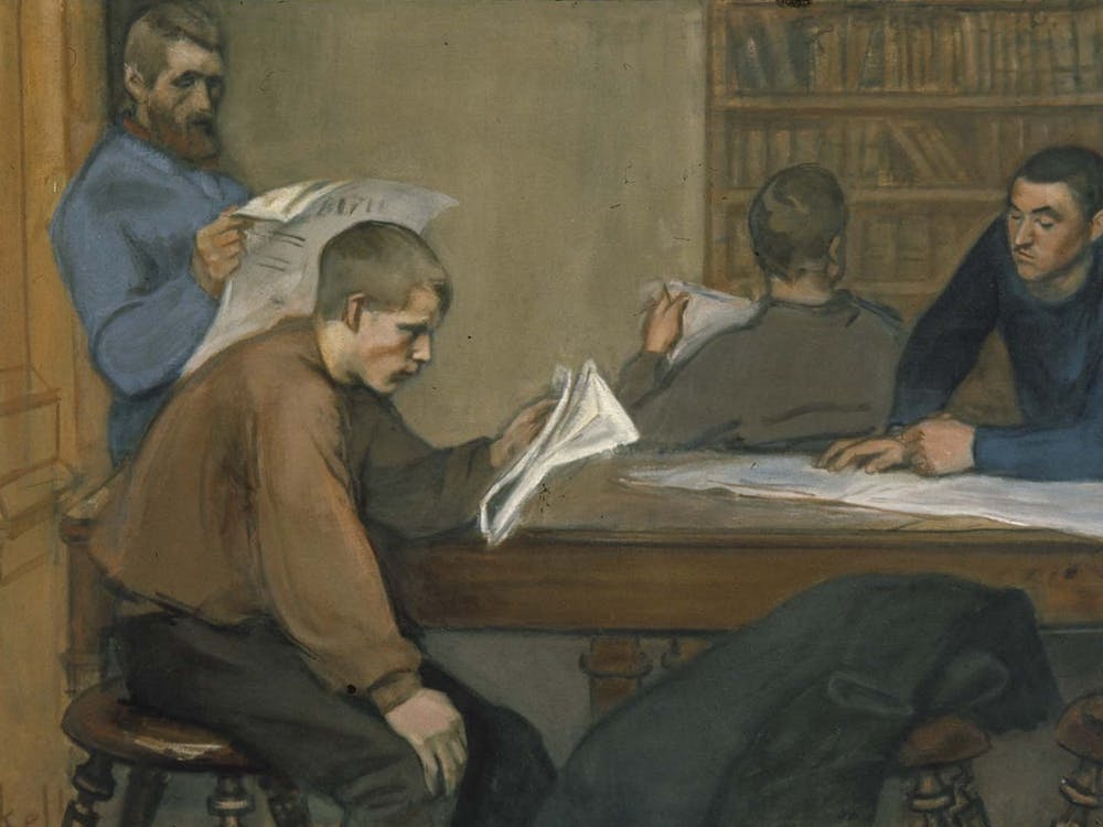 Reading Room, 1899 By Magnus Enckell
