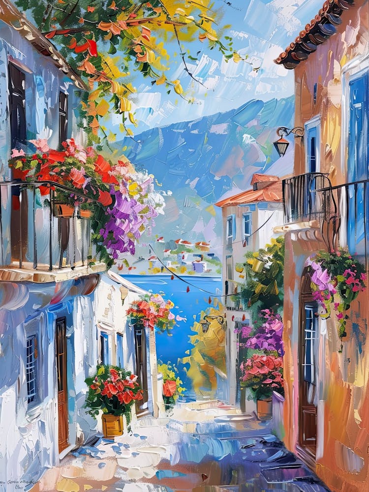 Balcony Painting In Fethiye 3