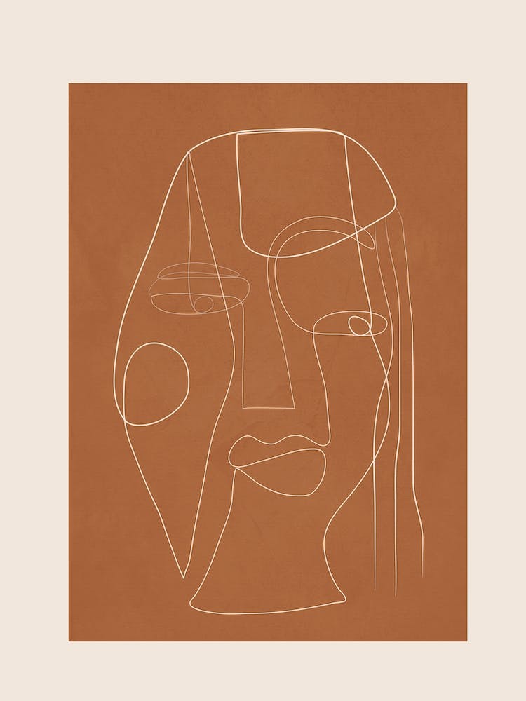 Minimalist Face Art 2