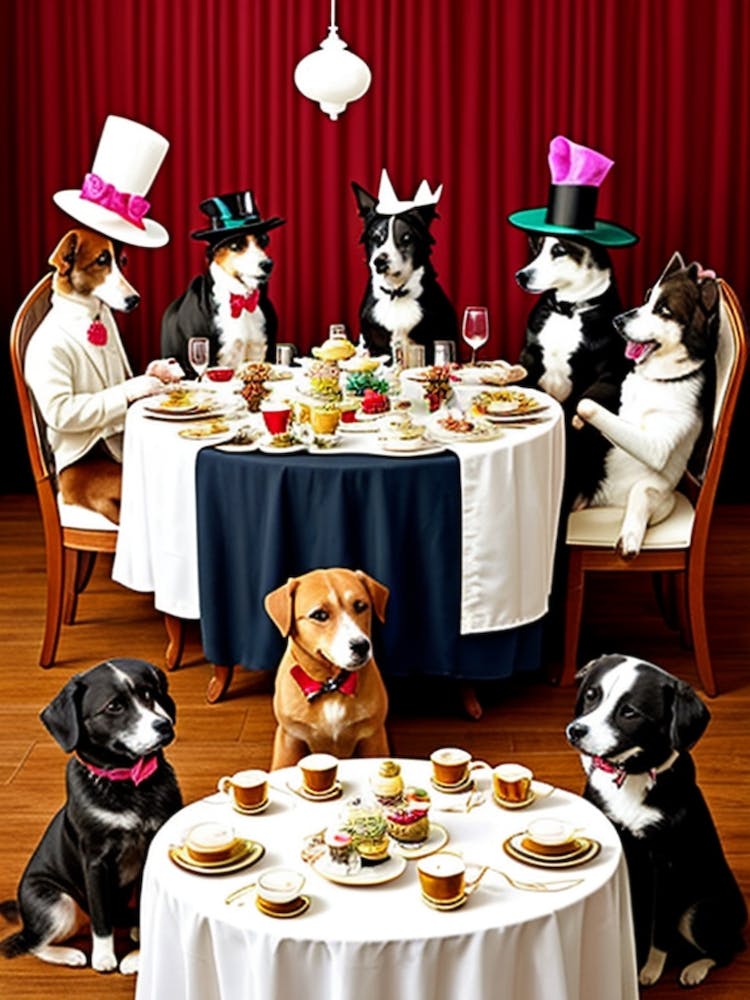 Dog Tea Party