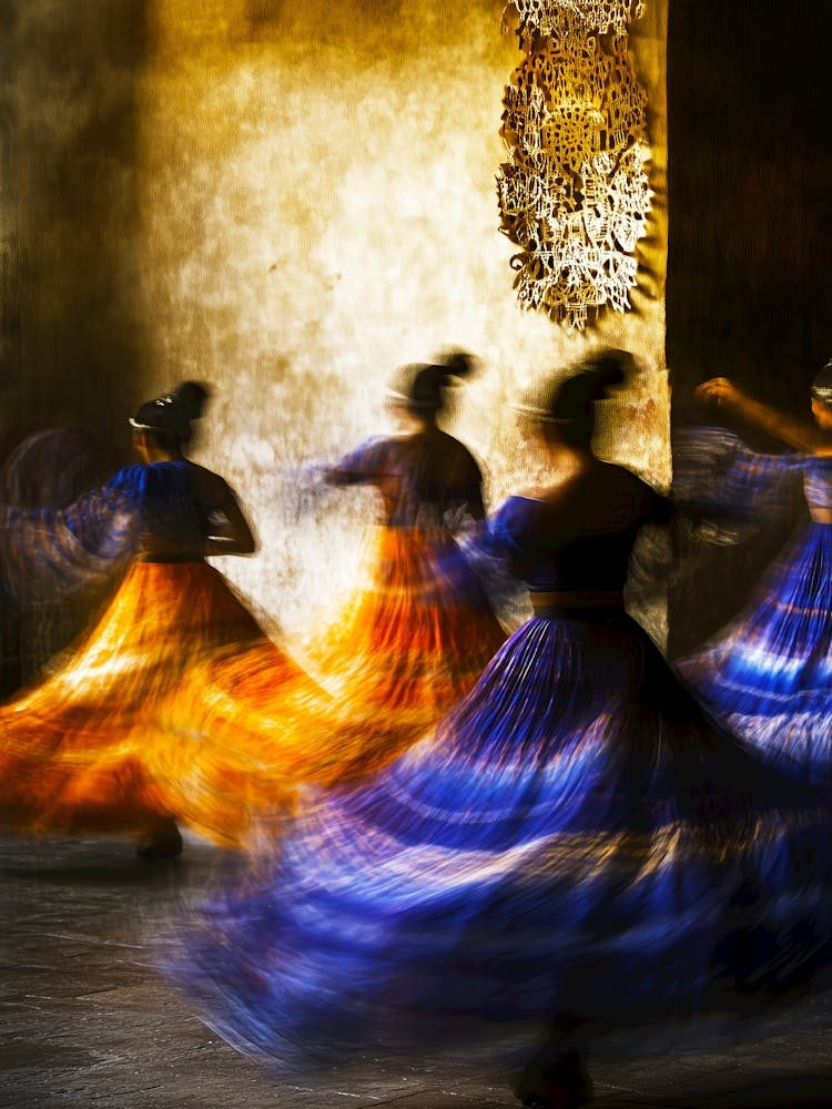 Dancers In Mexico Mexican art