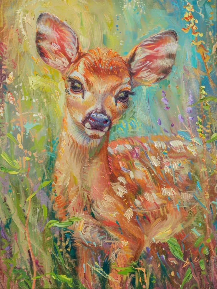 Fawn Painting 2