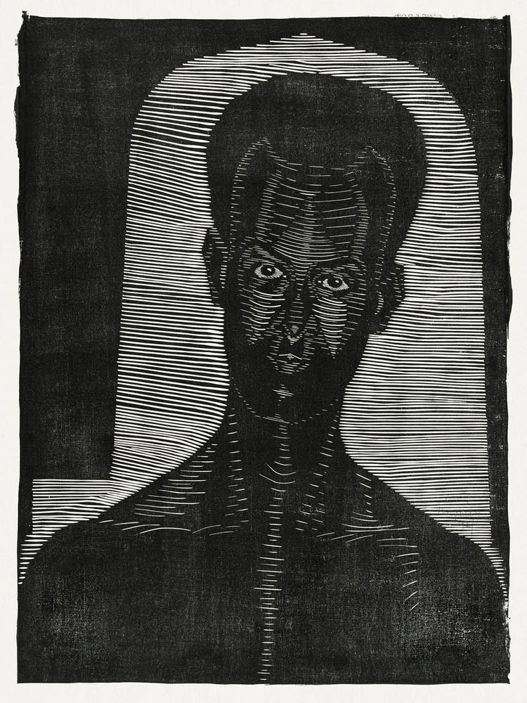 Portret Van Een Onbekende Man 1927, Samuel Jessurun