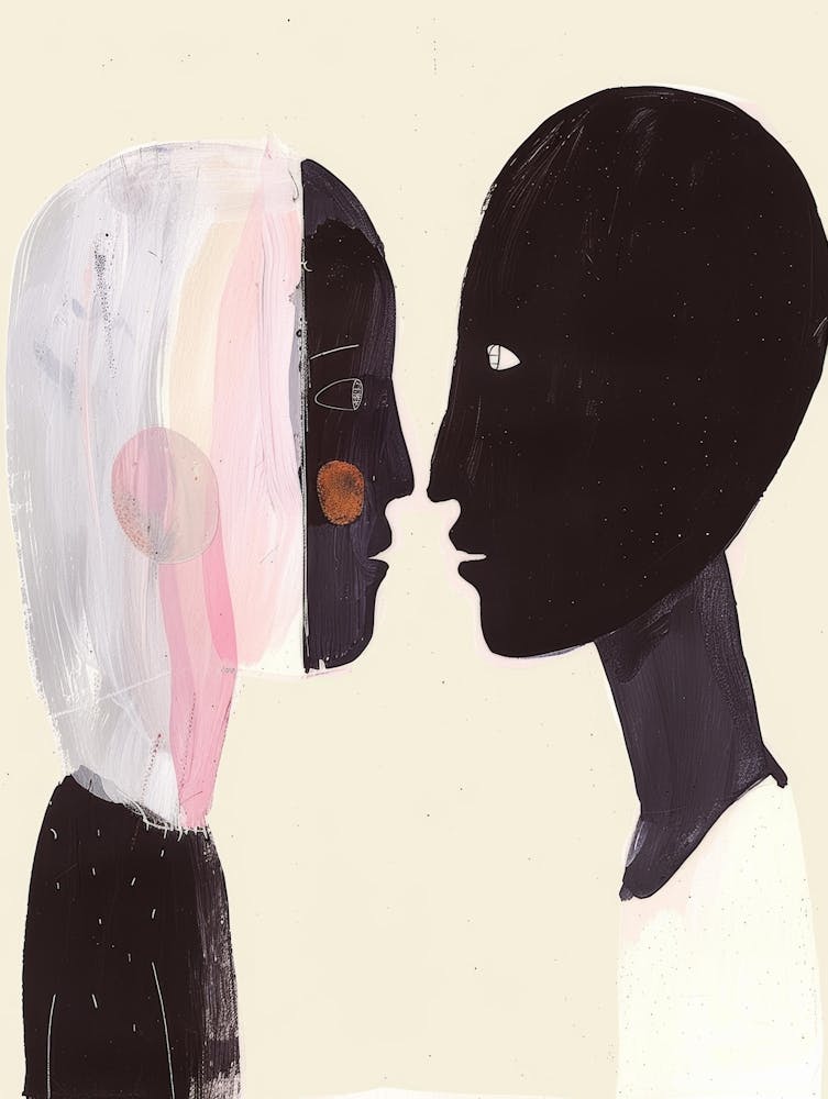 Two People Kissing 2