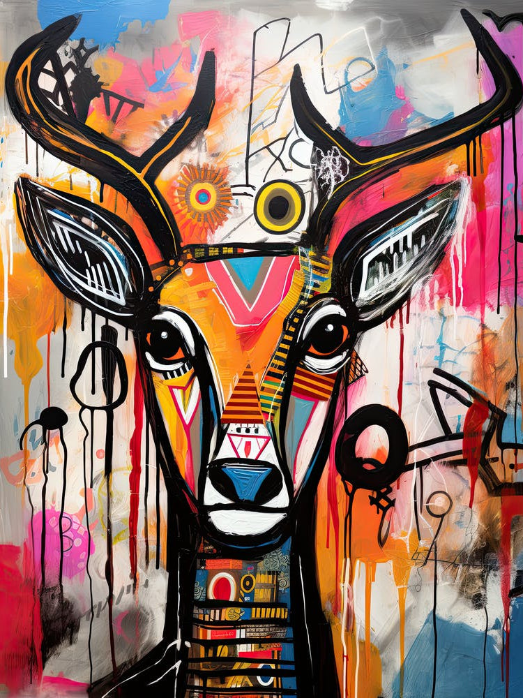 Deer 43 Neo-expressionism