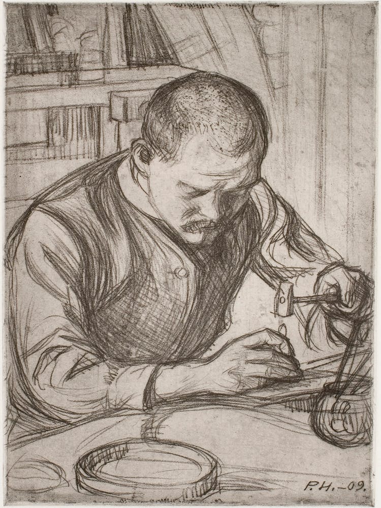 Arttu Embossing Copper (1909), Pekka Halonen