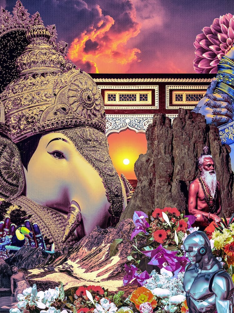 Deity Collage