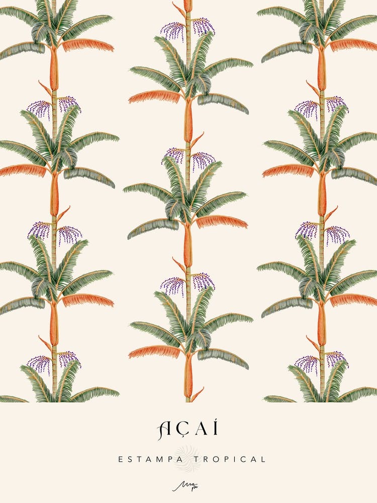 Açaí - Estampa Tropical