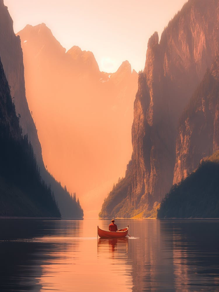 Sunset In The Mountains 14