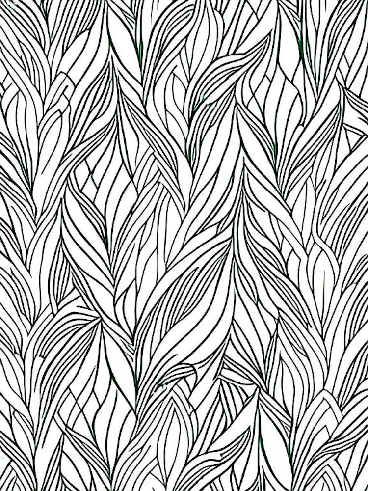 Bamboo Leaf William Morris Inspired