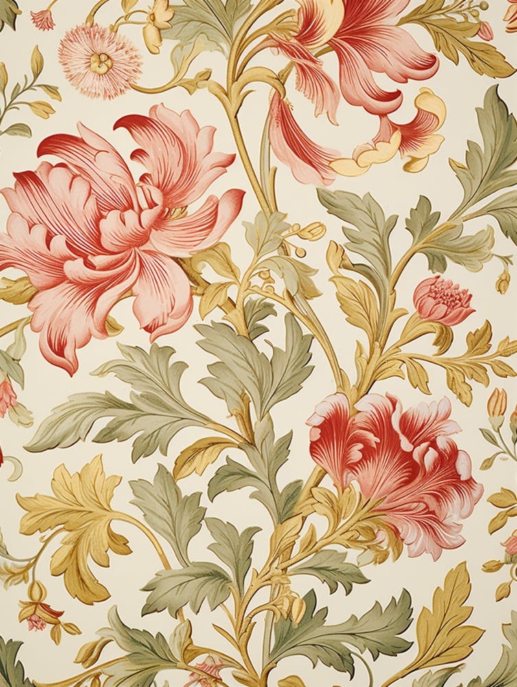 Blumen Tapete 123
