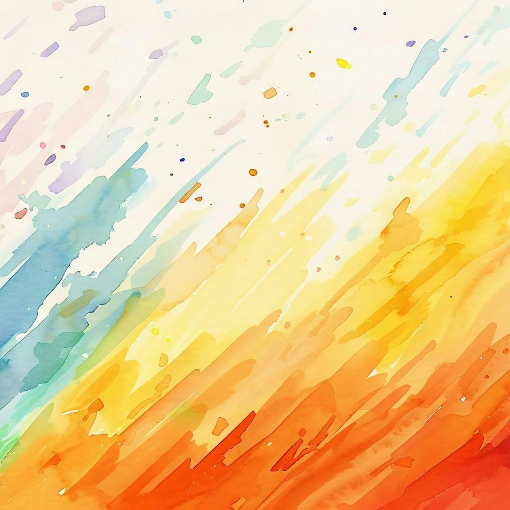 Abstract Watercolor Painting 5