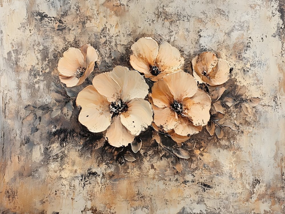 Earthy Tones Flowers 4
