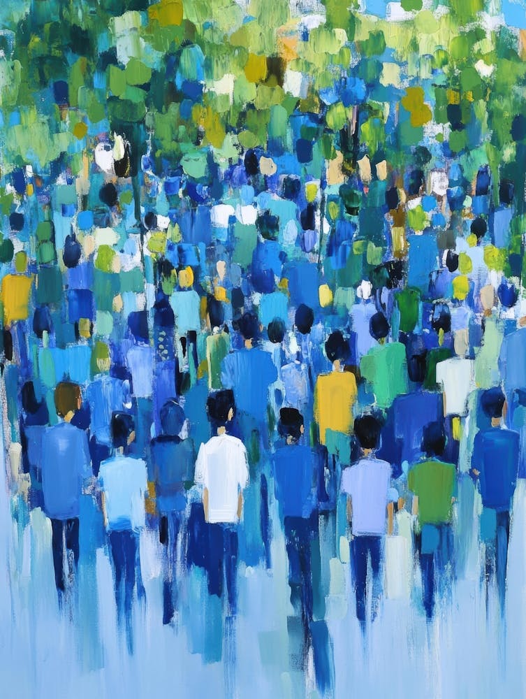 'People In Blue'
