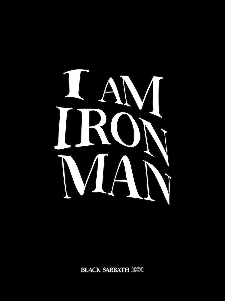 Black Sabbath Iron Man