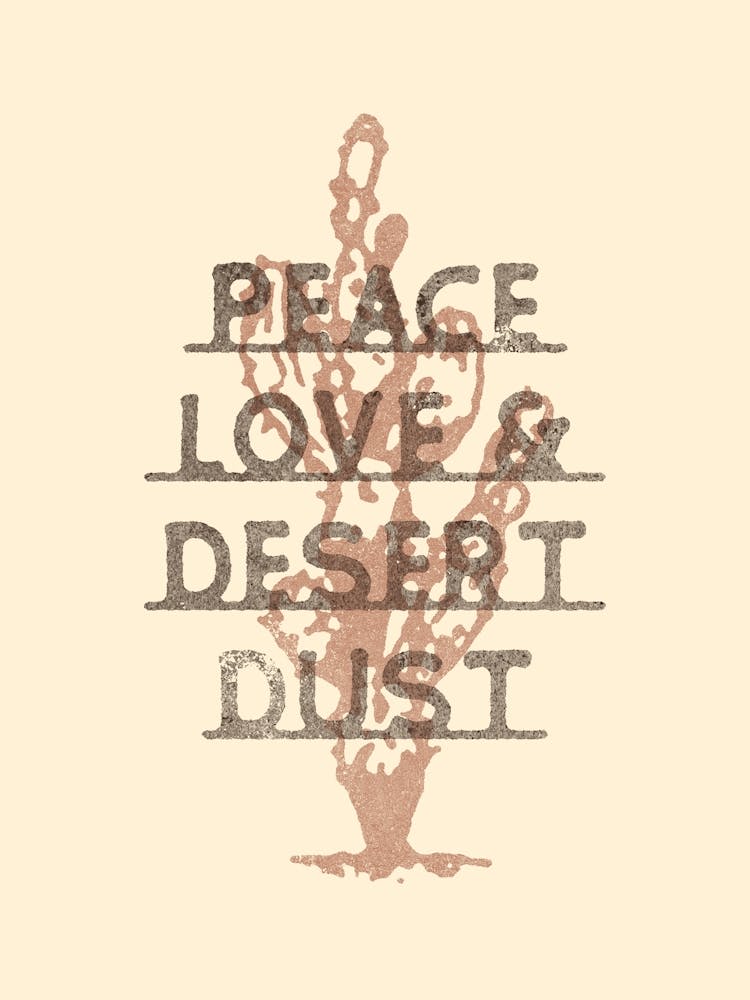 eace Love and Desert Dust Poster, Wild West Rodeo Wall Art, Cowboy Decor, Western Cowboy Country Print
