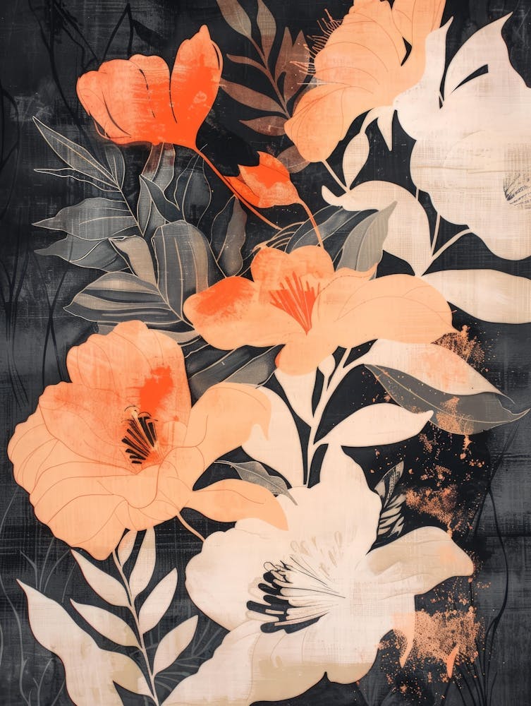 Orange Poppies 5