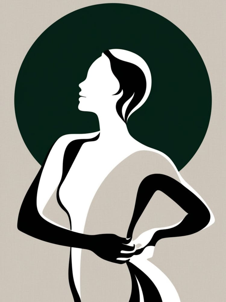 Silhouette Of A Woman 7