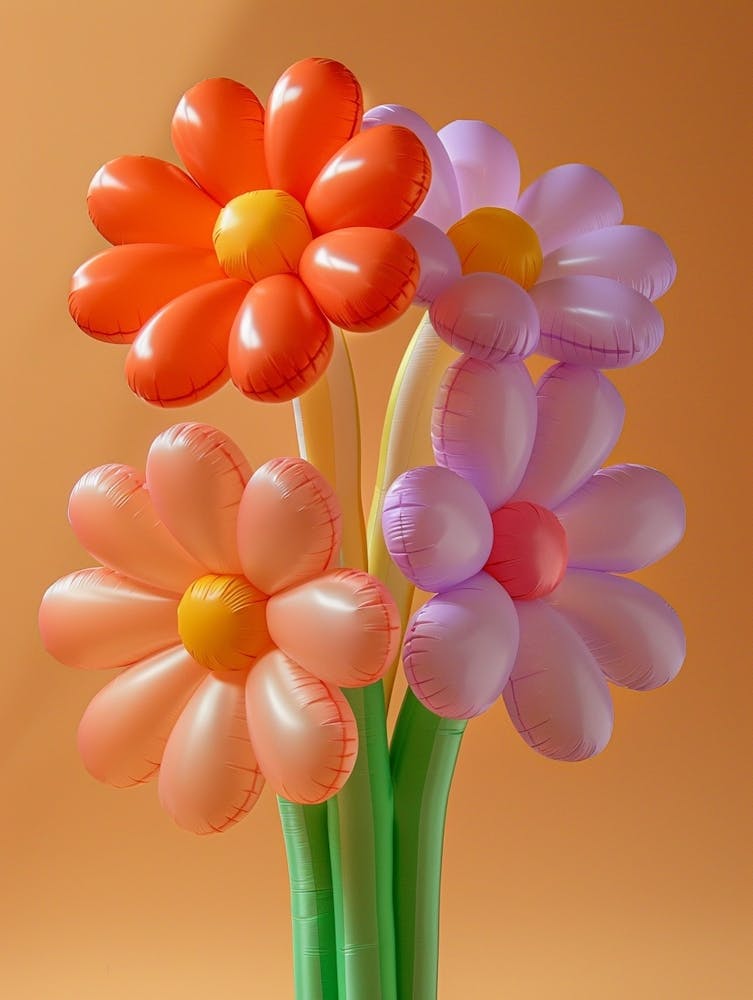 Dreamy Inflatable Flowers Asters 5