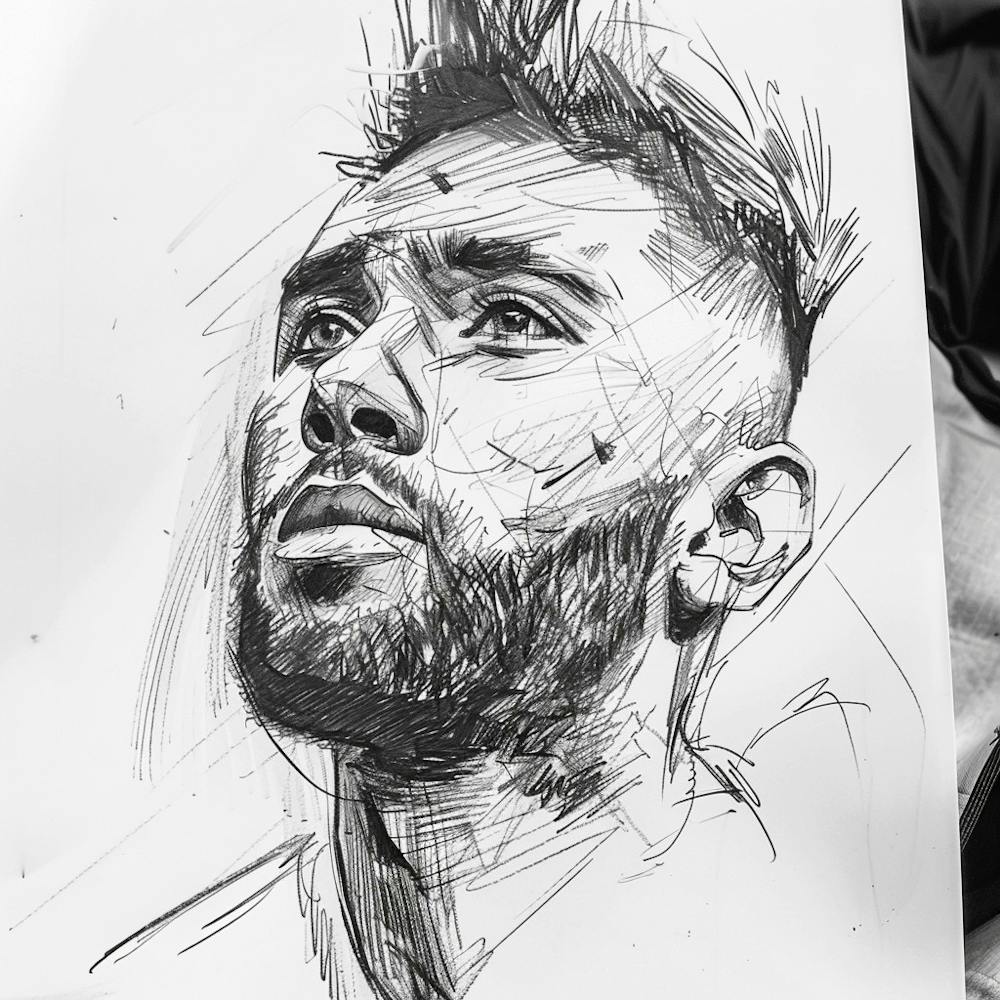 Portrait Of A Soccer Player