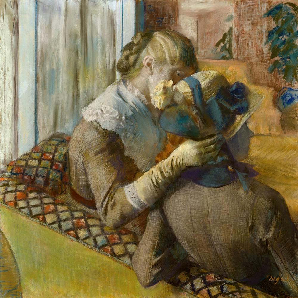Edgar Degas At The Milliner’S (1881)