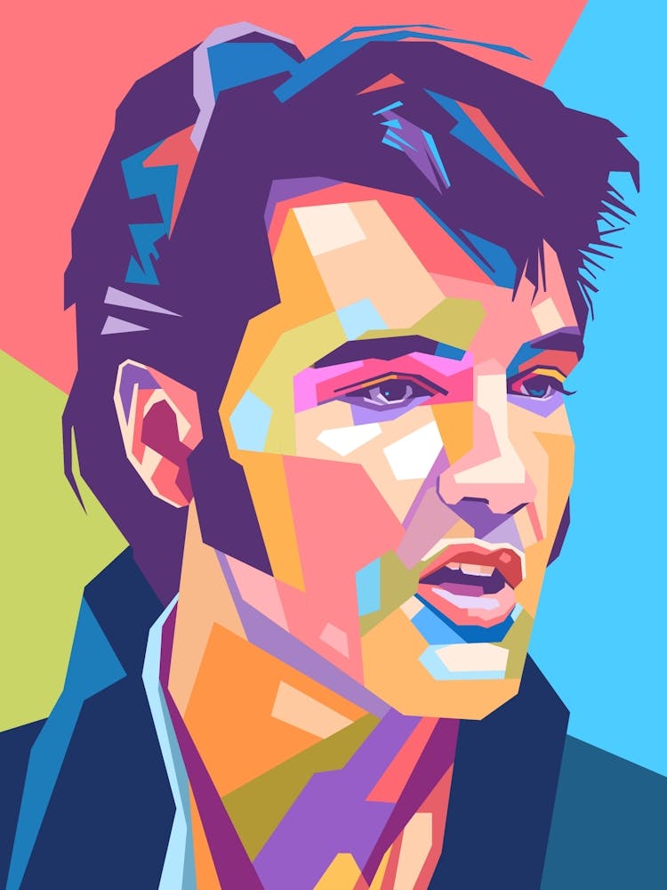 ELVIS PRESLEY POP ART
