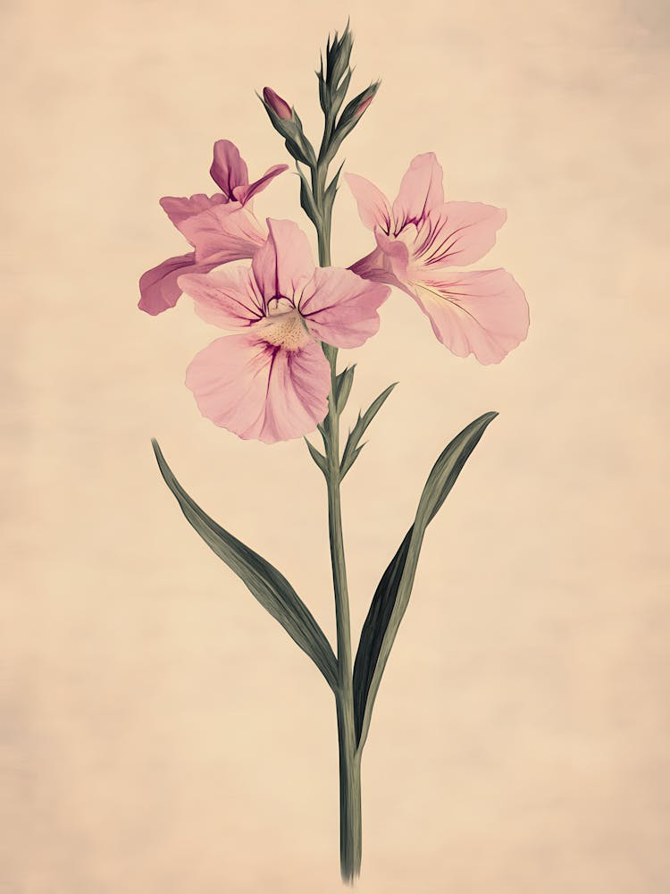 Géranium Rose Fleur Sauvage