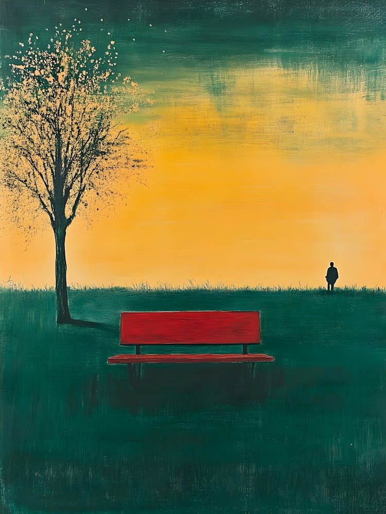 Red Bench