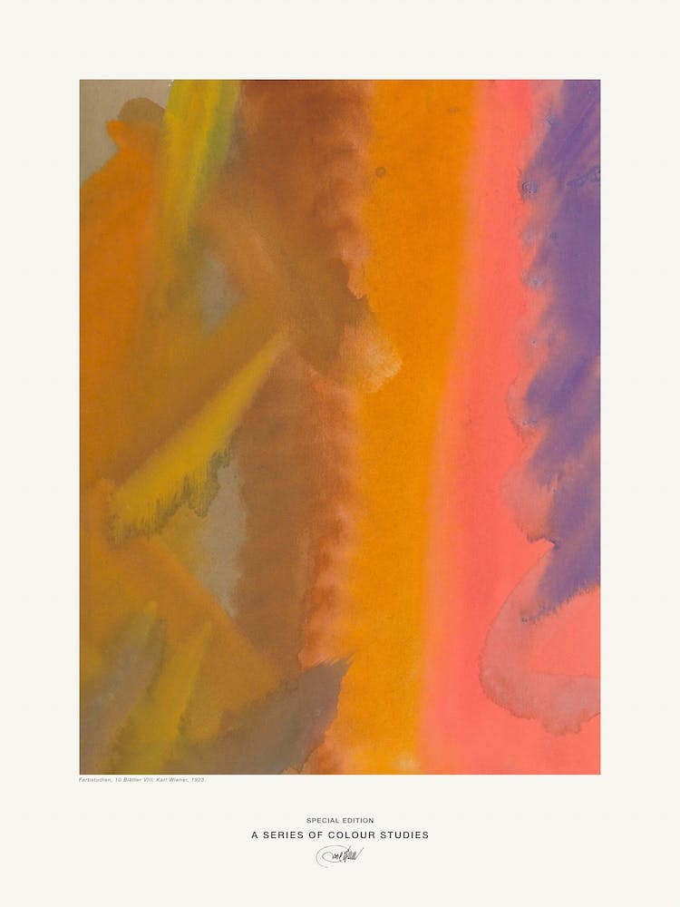 Colour Study VIII von Karl Wiener