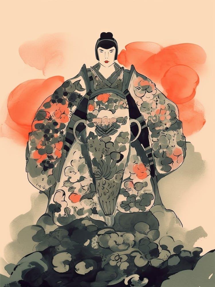 Samurai Illustration 5